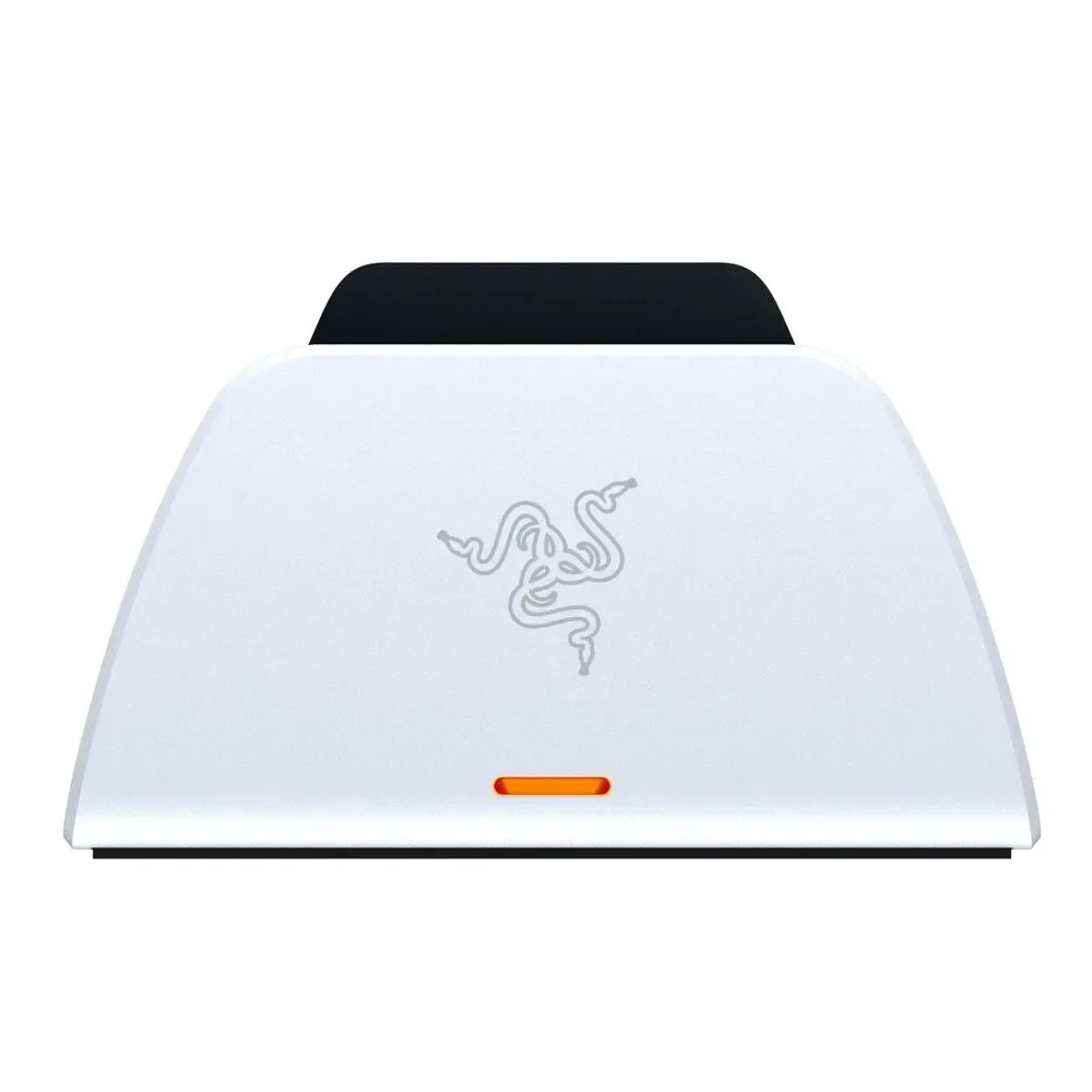 Razer White DualSense Wireless Controller Quick Charging Stand For PlayStation 5